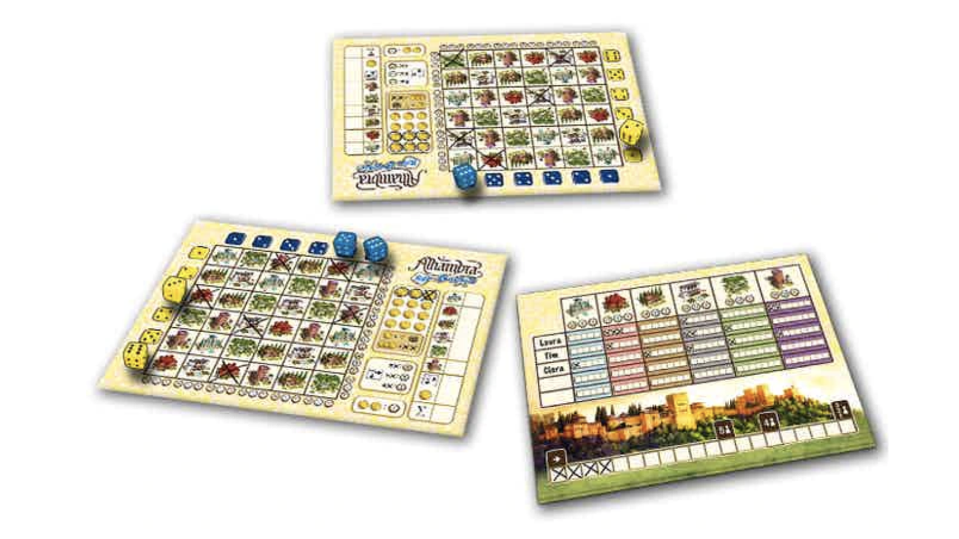 Alhambra creator returns to the classic series with a roll & write spin